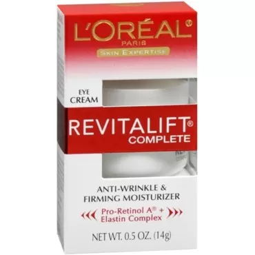 L'Oreal Skin Expertise RevitaLift Complete Eye Anti-Wrinkle & Firming Cream 0.50 oz (Pack of 4)