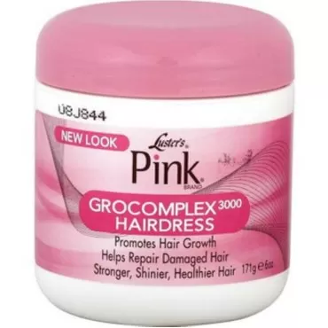 Luster's Pink GroComplex 3000 Hairdress 6 oz (Pack of 4)