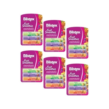 Blistex Fruit Smoothies Lip Moisturizers 3 Sticks ...