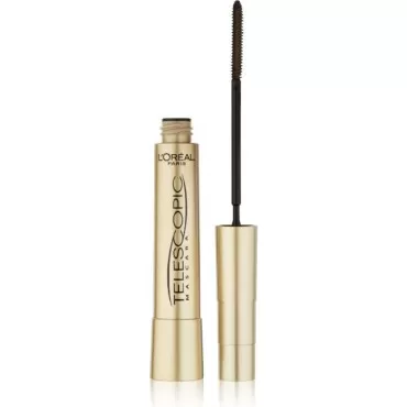 L'Oreal Paris Telescopic Mascara, Black [905] 0.27 oz (Pack of 3)