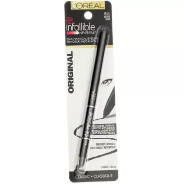 L'Oreal Infallible Never Fail Eyeliner, Black [511...