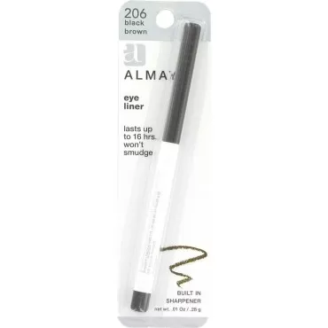 Almay Eyeliner Pencil, Black Brown [206], 0.01 oz ...