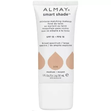 Almay Smart Shade Skin Tone Matching Makeup, Mediu...