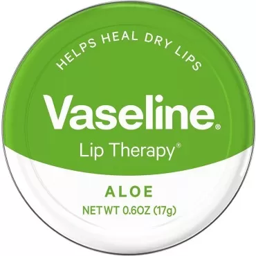 Vaseline Therapy Lip Balm, Aloe Vera 0.6 oz (Pack of 5)