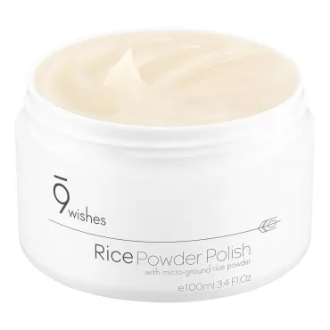 [9 wishes] Rice Facial Scrub, Hypoallergenic Micro...