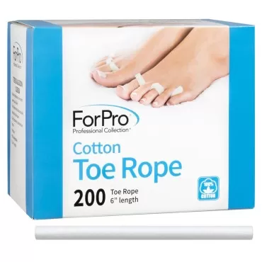 ForPro Cotton Toe Rope, Pedicure Toe Separator, Li...