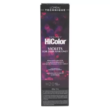 Loreal Excel Hicolor H20 Tube Red Violet 1.74oz (2 Pack)