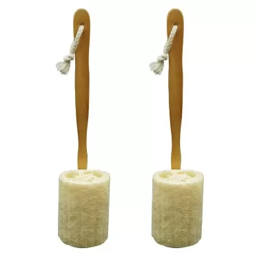 Natural Exfoliating Loofah Luffa Loofa Back Sponge...