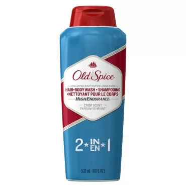 Body Wash for Men by Old Spice, High Endurance Men's Hair and Body Wash, 18 Fluid Ounce