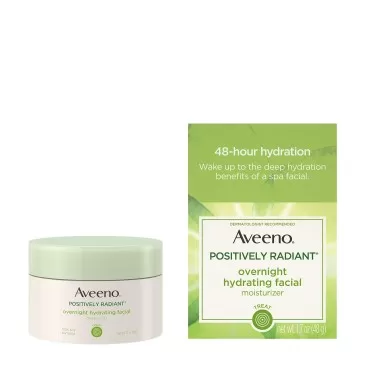 Aveeno Positively Radiant Overnight Hydrating Faci...