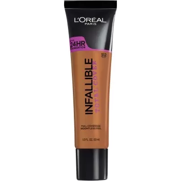 L'Oréal Paris Infallible Total Cover Foundation, Cocoa 1 Ounce