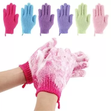 12 Pcs Exfoliating Shower Bath Gloves for Shower,S...