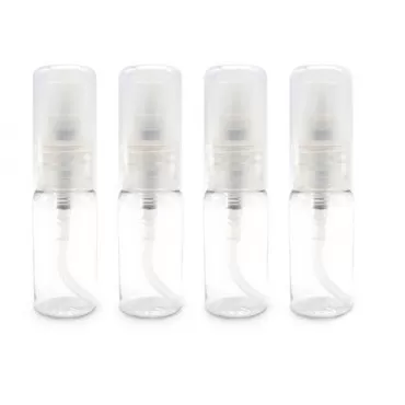 12Pcs Empty Refillable Clear Plastic Essential Oil...