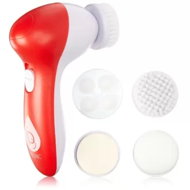 Pursonic Advanced Facial Cleansing Brush, Red, 0.4...