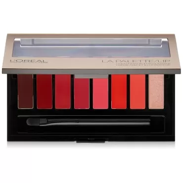 L'Oreal Paris Cosmetics Colour Riche Red La Lipstick Palette, 0.14 Ounce
