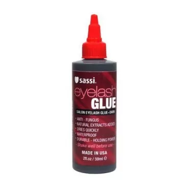 Sassi Salon Eyelash Glue, Dark, 2 oz Bottle by Sas...