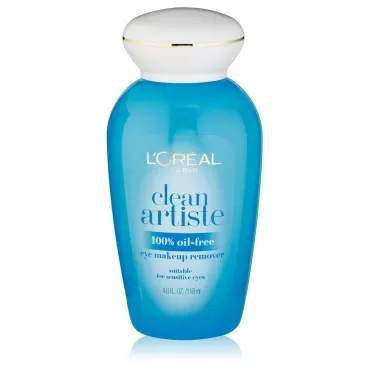 L'Oréal Paris Clean Artiste Oil Free Eye Makeup Remover, 4 fl. oz.