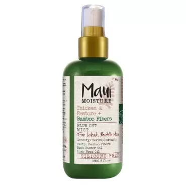 Maui Moisture Bamboo Fibers Blow Out Mist 8 Ounce (236ml) (6 Pack)