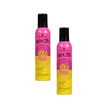 Got 2B Volumaniac Mousse Bodifying 8 Ounce (Pack of 2)