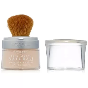 L'Oréal Paris True Match Loose Powder Mineral Foundation, Natural Ivory, 0.35 oz.