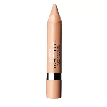 L'Oréal Paris True Match Super Blendable Crayon Concealer, Light/Medium Warm, 0.1 oz.