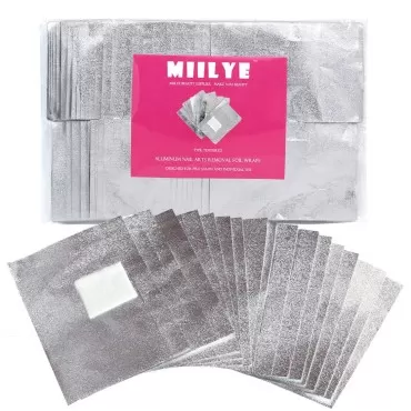 MIILYE Nail Polish Remover Foil Wraps for Acrylic/...