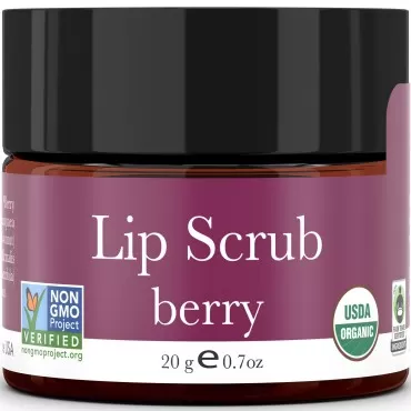 Organic Lip Scrub Berry - Lip Scrubs Exfoliator & ...