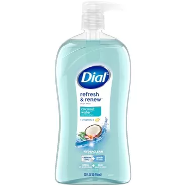 Dial Body Wash, Refresh & Renew Coconut Water, 32 Fl Oz