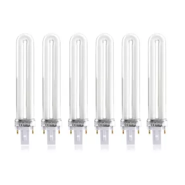 MAGIKON 6-Pack Replacement Electronical 9W U-Shape...