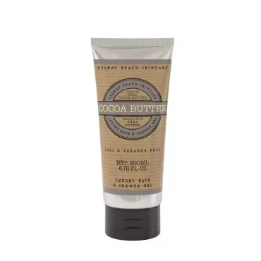 Delray Beach Skincare - Luxury Bath & Shower Gel - Cocoa Butter, 200 ml / 6.76 fl oz