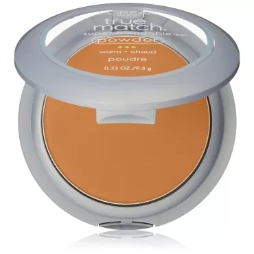 L'Oréal Paris True Match Super-Blendable Powder, Creme Cafe, 0.33 oz.