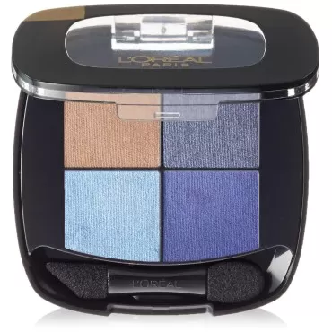 L'Oréal Paris Colour Riche Eye Pocket Palette Eye Shadow, Bleu Nuit, 0.1 oz.