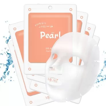 The Elixir 20 Pcs, Hydrating Premium Essence, Korean Beauty Facial Sheet, 45 Value-Pack, Pearl Essence