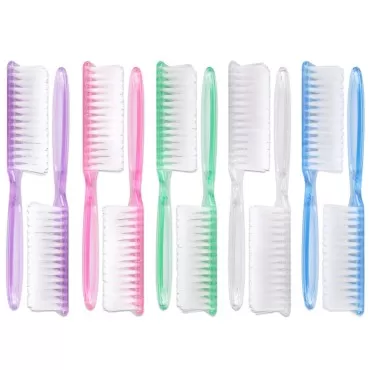 Beauticom 10 Pieces Pack Mixed Color Nail Brush - ...
