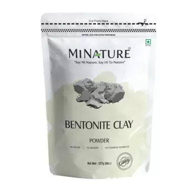 mi nature BENTONITE CLAY POWDER 227G, 8 OUNCE (PACK OF 1)