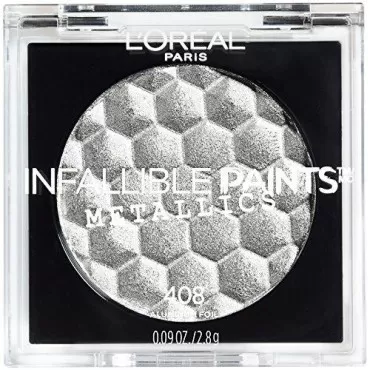 L'Oreal Paris Cosmetics Infallible Paints Metallics Eyeshadow, Aluminum Foil, 0.09 Ounce