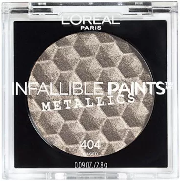 L'Oreal Paris Cosmetics Infallible Paints Metallics Eyeshadow, Caged, 0.09 Ounce