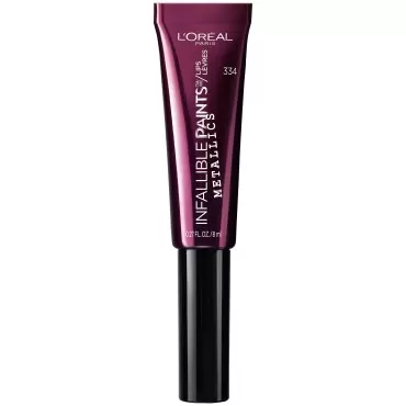 L'Oreal Paris Cosmetics Infallible Paints/Lips Metallic, Smoldering Eclipse, 0.27 Fluid Ounce