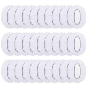 100 Pack Clear Disposable Ear Protectors Waterproo...