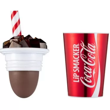 Lip Smacker Coca-Cola Cup Collection, Classic Coke Cup Lip Balm for Kids, Coke Flavour, Sweet Gift for Your Friends, Single Pack, Coke, 7.4 g