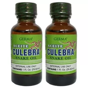 Aceite De Culebra 1 Oz. Snake Oil by Germa 2-Pack...