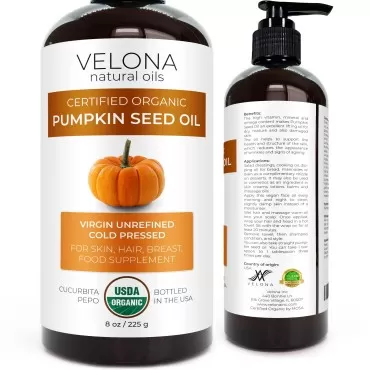 velona Pumpkin Seed Oil USDA Certified Organic - 8...