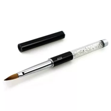 NMKL Oval Kolinsky Sable Hair Acrylic Nail Brush C...