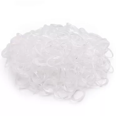 3200 PCS Baby Girl's Kids Clear Hair Holder Hair T...
