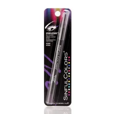 SinfulColors Stop & Stare Gel Eyeliner in Intense, Plum Pencil Eyeliner