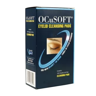 OCuSOFT Eyelid Cleansing Replacement Pads, White, ...