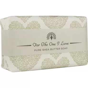 The English Soap Company, Occasions Shea Butter Soap, The One I Love- Rose, Grey Wrap, 200g