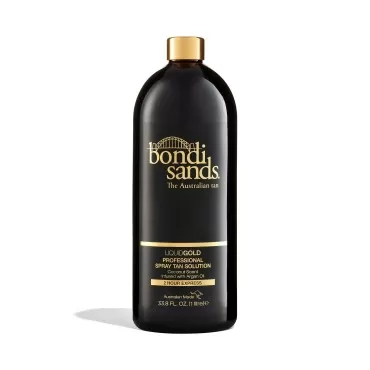 Bondi Sands Professional Self Tan Solution | Fast-Drying Salon Quality Formula with Aloe Vera, Vegan + Cruelty Free, Coconut Scent | 33.8 Oz/ 1 Liter