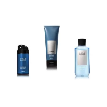 Bath Body Works Men's Ocean Spray, Cream and Body ...