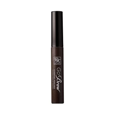 Ruby Kisses GoBrow Tinted Brow Mascara Eyebrow Gel, Fast Sculpt and Shapes Eyebrows (Dark Brown)
